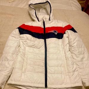 NFL official Patriots puffer!